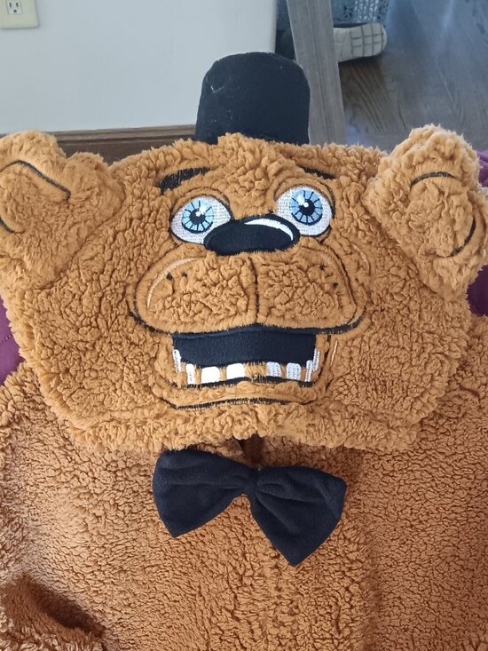 Five Nights At Freddy’S Other - 👻SOLD👻Five Nights at Freddy's Freddy Fazbear Adult Costume Jumpsuit, One Size